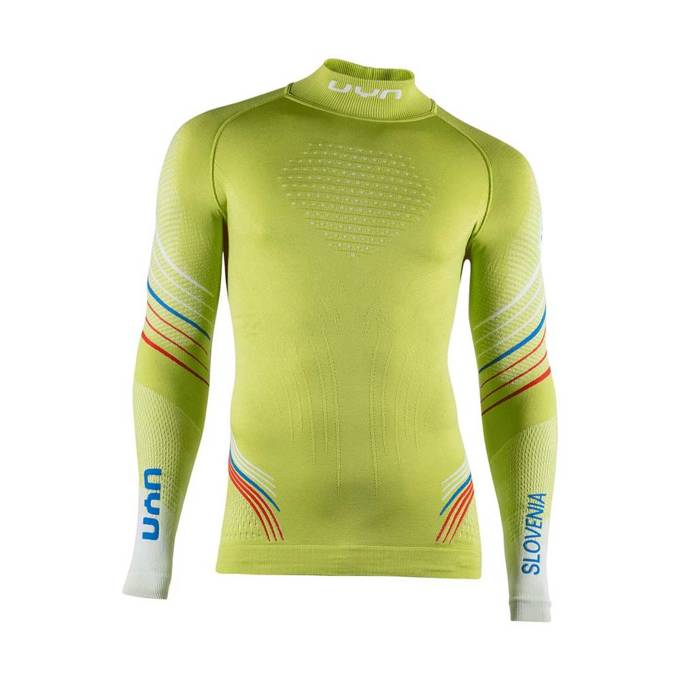 Funkčné tričko UYN Natyon 2.0 Slovenia UW Shirt LG SL. Turtle Neck - 2022/23