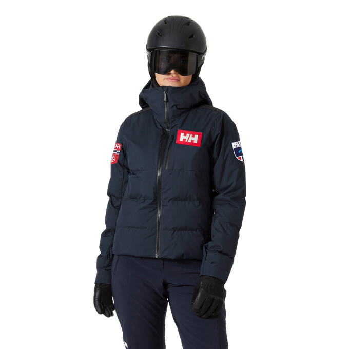 Lyžiarska bunda Helly Hansen W Kvitfjell Race Puffy Jacket Navy NSF Replica - 2024/25 