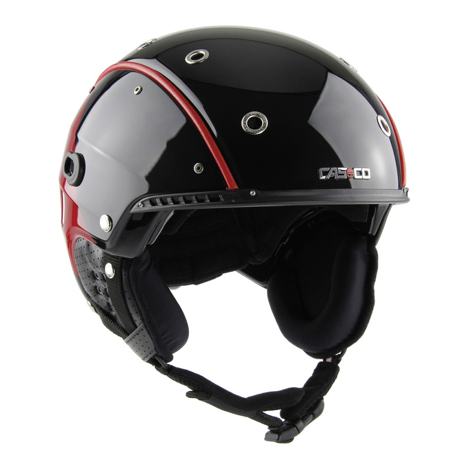 Lyžiarska helma Casco SP-4.1 Black/Red - 2024/25