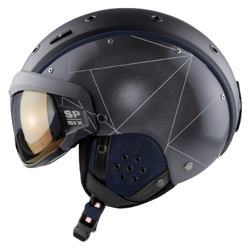 Lyžiarska helma Casco SP-6 Limited Black Geometric - 2024/25