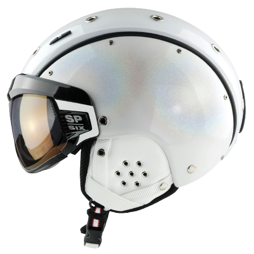 Lyžiarska helma Casco SP-6 Limited White Black Chameleon - 2024/25