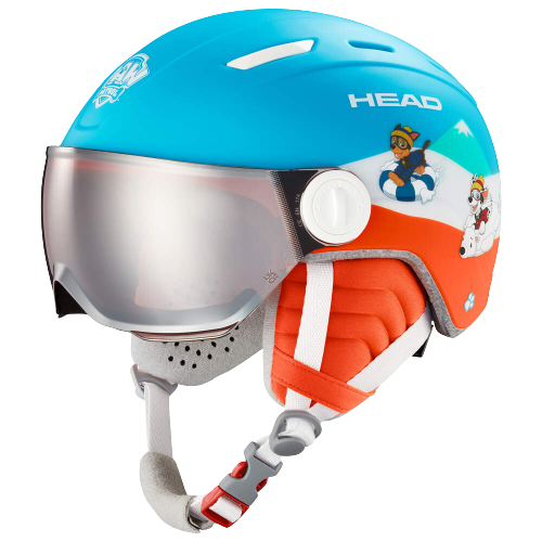 Lyžiarska helma HEAD Mojo Visor Paw - 2024/25