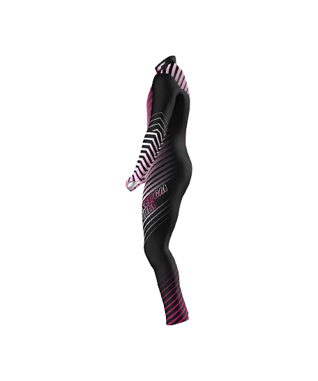 Lyžiarska kombinéza ENERGIAPURA Active Black/Fuxia (insulated,unpadded) - 2023/24