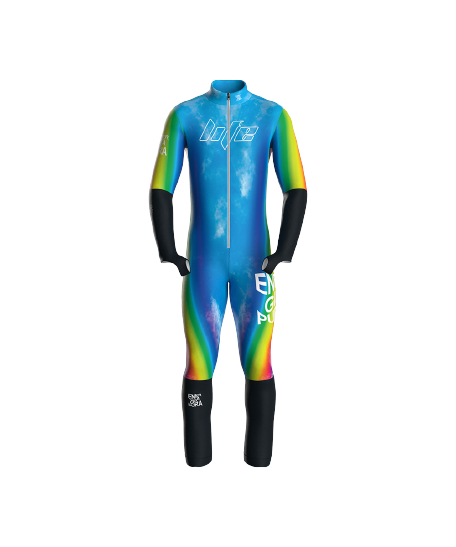 Lyžiarska kombinéza ENERGIAPURA Rainbow Junior (insulated, unpadded) - 2023/24