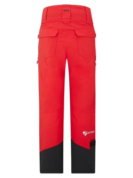 Lyžiarske nohavice Ziener RCE Coach Unisex Pants Red - 2024/25