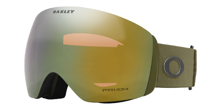 Lyžiarske okuliare Oakley Flight Deck L Matte Dark Brush Prizm Sage Gold Iridium - 2024/25