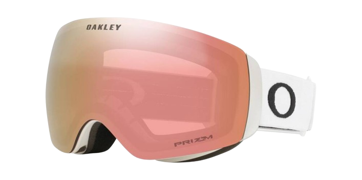 Lyžiarske okuliare Oakley Flight Deck M Matte White Prizm Rose Gold - 2024/25