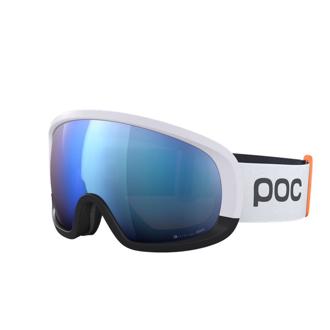 Lyžiarske okuliare POC Fovea Mid Race Hydrogen White/Uranium Black/Partly Sunny Blue - 2023/24