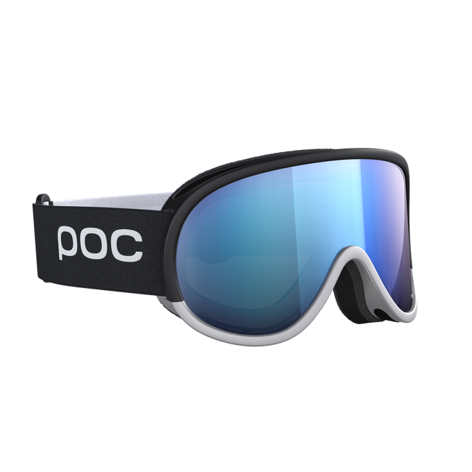 Lyžiarske okuliare POC Retina Mid Race Uranium Black/Argentite Silver/Partly Sunny Blue - 2023/24