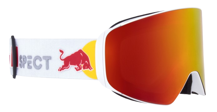 Lyžiarske okuliare Red Bull Spect Jam-04 Red Mirror + ďalšie sklo - 2024/25