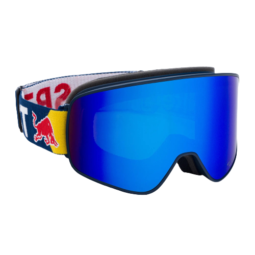 Lyžiarske okuliare Red Bull Spect Rush Blue/Brown & Blue Mirror - 2023/24