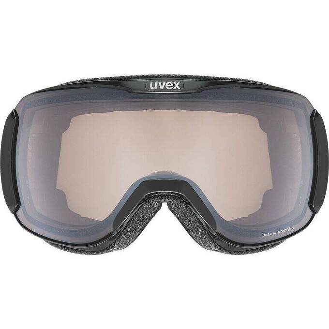 Lyžiarske okuliare UVEX Downhill 2100 V Black Shiny/Silver - 2023/24