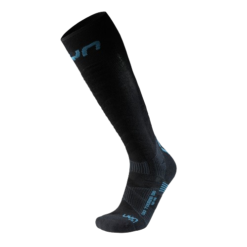 Lyžiarske ponožky UYN Man Ski Touring One Bio Socks Black/Blue - 2024/25