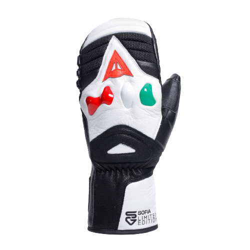 Lyžiarske rukavice Dainese Ergotek PRO Mitten Sofia Goggia White/Italy - 2023/24