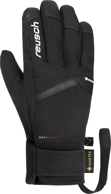 Lyžiarske rukavice Reusch Blaster Gore-Tex Black/White - 2024/25