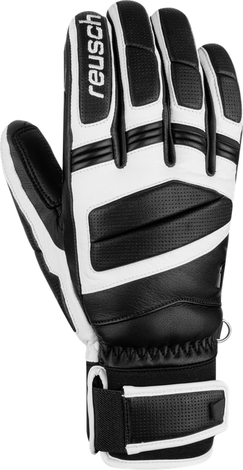 Lyžiarske rukavice Reusch Master Pro Black/White - 2024/25