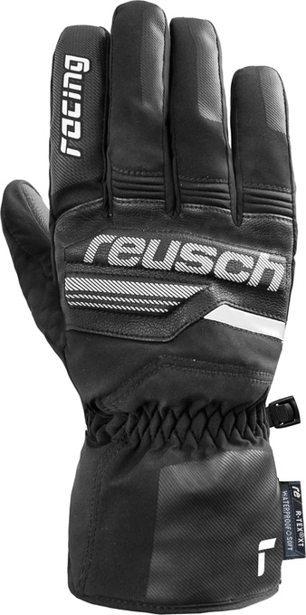 Lyžiarske rukavice Reusch Ski Race VC R-TEX XT Black/White - 2024/25