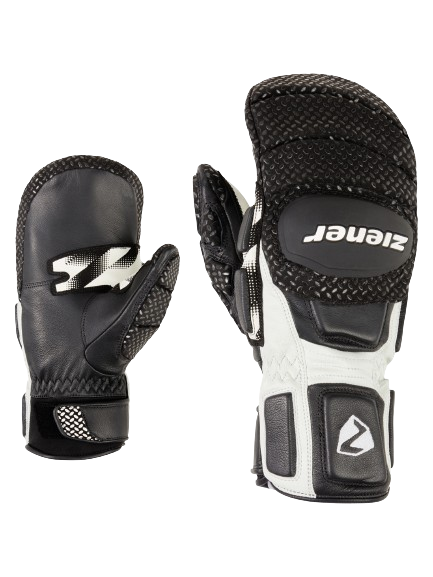 Lyžiarske rukavice Ziener Gatoro PR Mitten Glove Race Black - 2024/25