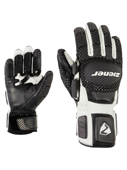 Lyžiarske rukavice Ziener Gatos PR Glove Race Black  - 2024/25