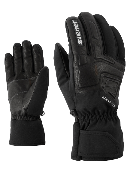 Lyžiarske rukavice Ziener Glyxus AS(R) Glove Ski Alpine Black - 2024/25