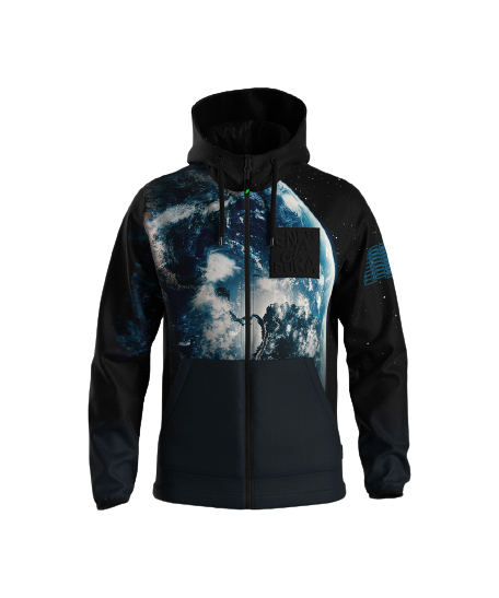 Mikina ENERGIAPURA Sweatshirt Full Zip With Hood Life Planet - 2023/24