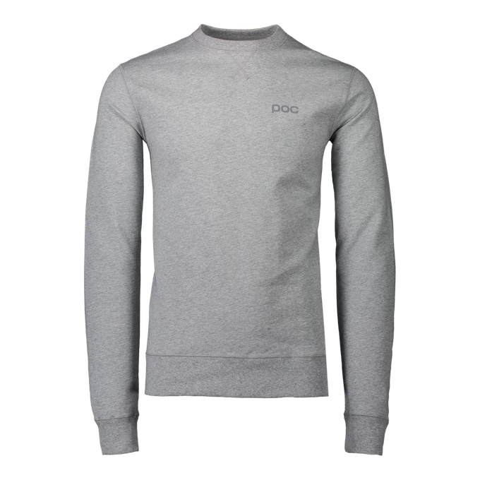 Mikina POC Crew Grey Melange - 2023/24