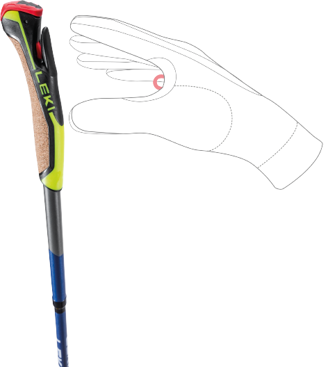 Palice Nordic Walking LEKI Traveller FX.One Carbon - 2024