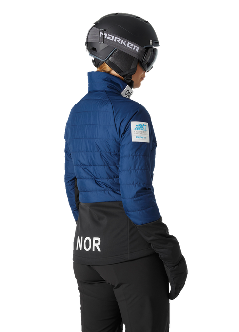 Páperová bunda Helly Hansen World Cup Insulator Jacket Ocean NSF - 2023/24