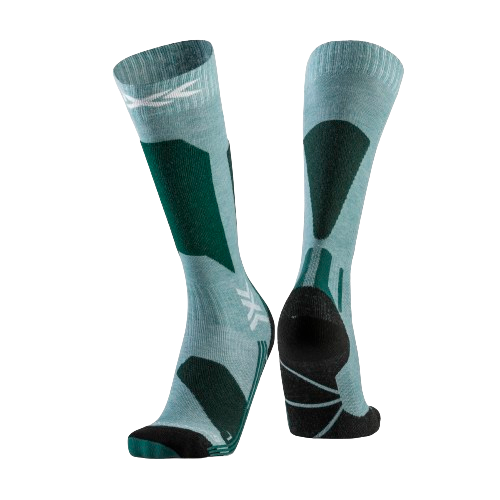 Ponožky X-socks Ski Discover OTC WMN Sage Green/English Lawn - 2024/25