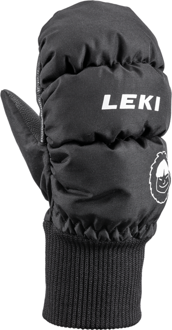 Rukavice LEKI Little Eskimo Mitt Short Black - 2022/23