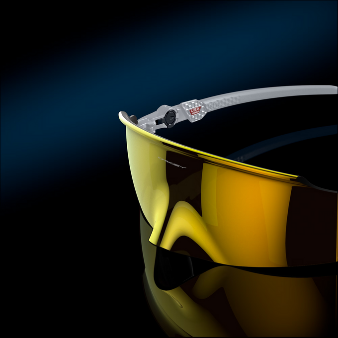 Slnečné okuliare OAKLEY Kato Cavendish Edition Prizm 24k Lenses/Cavendish White Frame