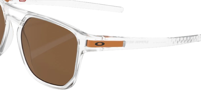 Slnečné okuliare OAKLEY Latch Beta Introspect Collection Prizm Bronze Lenses / Matte Clear Frame