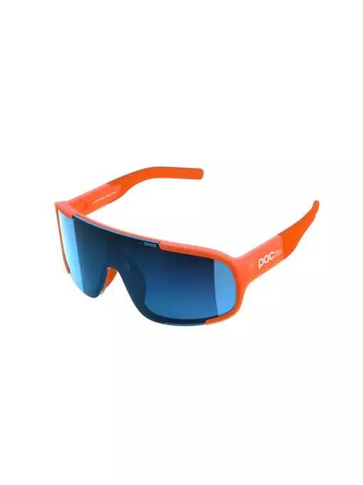 Slnečné okuliare POC Aspire POCito Fluorescent Orange Translucent Equalizer Grey/ Space Blue - 2024/25