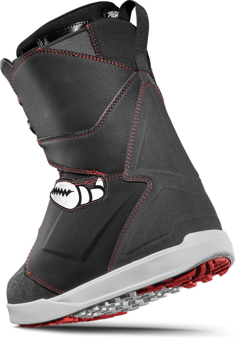 Snowboardové Topánky Thirty Two Lashed Double Boa Crab Grab Men Black/White/Red - 2024/25