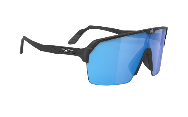 Sunglasses Rudy Project SPINSHIELD AIR BLACK MATTE - Multilaser Blue