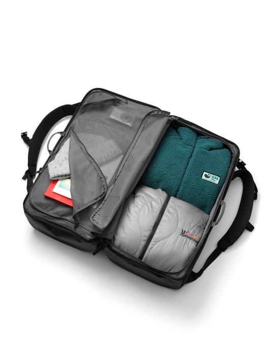 Taška DB Roamer Pro Split Duffel 70l Black Out - 2024/25