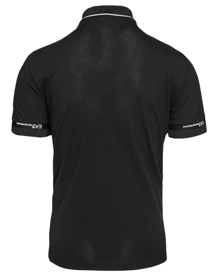 Tričko Emporio Armani Man Jersey Polo Black