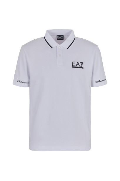 Tričko Emporio Armani Man Jersey Polo White