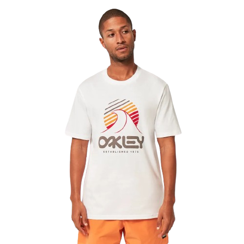 Tričko OAKLEY One Wave B1B Tee White - 2024/25