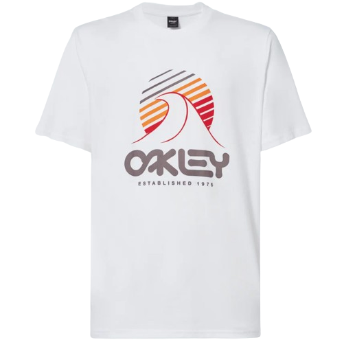 Tričko OAKLEY One Wave B1B Tee White - 2024/25