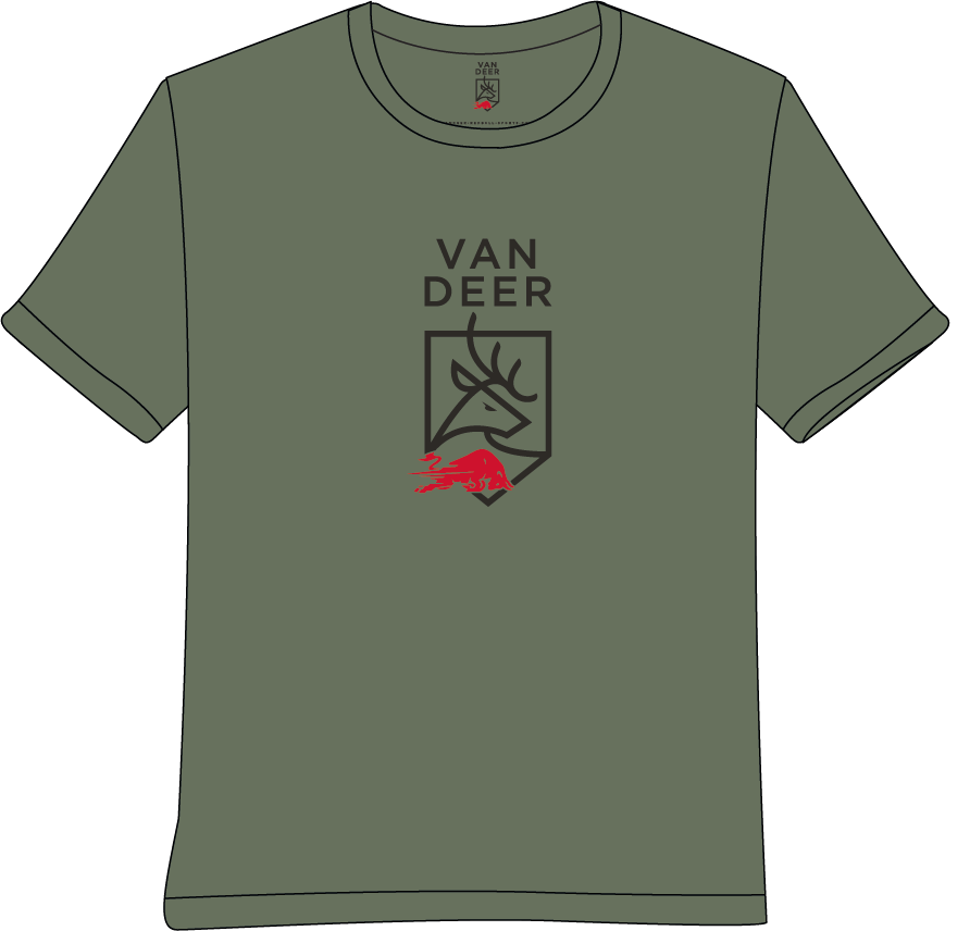 Tričko Van Deer T-Shirt Jr Khaki - 2024/25