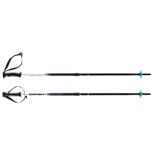 Turistické palice HEAD Supershape Team Adjustable White/Black/Speed Blue - 2024/25