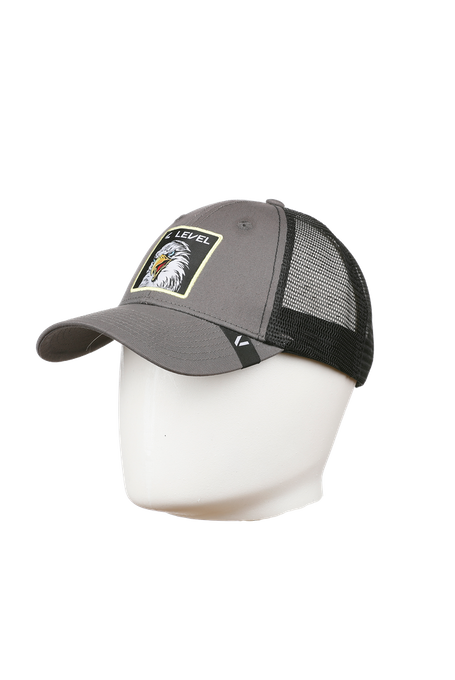 Viečko Level Cap Mesh Eagle Anthracite - 2023/24