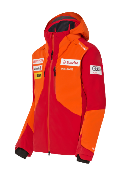 Zateplená bunda Descente Swiss/Insulated Jacket Momiji Orange - 2023/24