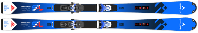 Zjazdové lyže Dynastar Speed Omeglass FIS SL Factory 157 R22 + Spx15 Rockerace Clement Noel - 2023/24