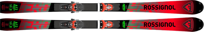 Zjazdové lyže Rossignol Hero Athlete FIS SL 157 cm + Spx 12 Rockerace GW Hot Red - 2024/25