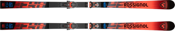 Zjazdové lyže Rossignol Hero Athlete GS 170-182cm + Spx 12 Rockerace GW Hot Red - 2024/25