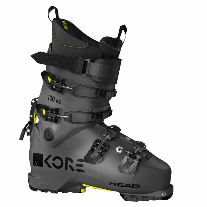 Zjazdové topánky HEAD Kore RS 130 GW Anthracite/Yellow - 2022/23