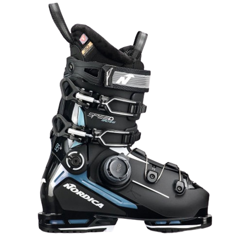 Zjazdové topánky Nordica Speedmachine 3  BOA 95 GW Black-Light Blue-White - 2024/25