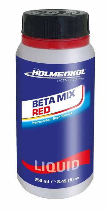 Zjazdový vosk HOLMENKOL Betamix Red Liquid